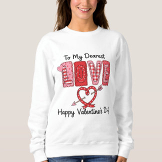 Cupids Pfeil Kleines Schatzherz Valentinstag De Sweatshirt