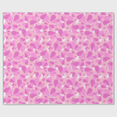 Cupids Pink Confetti Geschenkpapier (Flach)