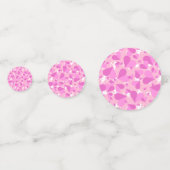 Cupids Pink Confetti Konfetti (Rückseiten)