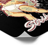 CUPIDS STRIKE FORCE lustiger Cupidin-Valentinstag Poster (Ecke)