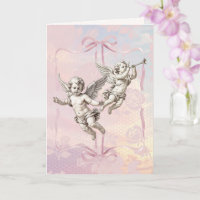 Cupids Triumph Valentinstagskarte