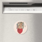 Cupids Valentine Message Magnet (In Situ (Geschirrspüler))