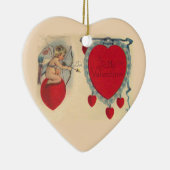 Cupids Valentine Message Ornament (Rechts)