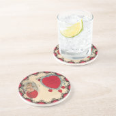 Cupids Valentine Message Untersetzer (Seite)