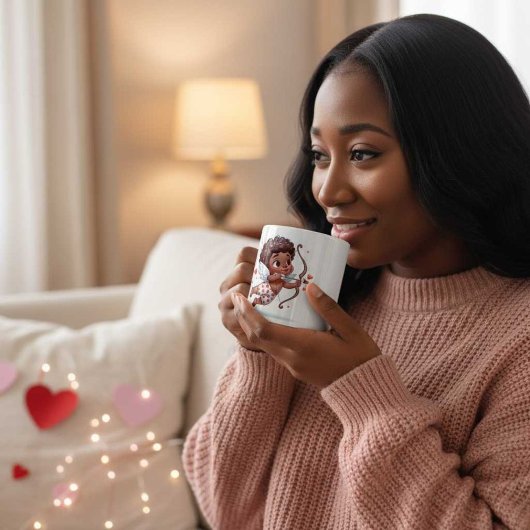 Cupid's Valentine's Kaffeetasse