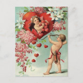 Cupids Valentinpostkarte Feiertagspostkarte (Vorderseite)
