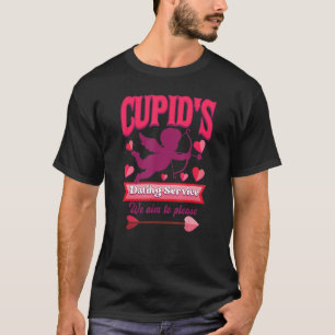 Cupids Verabredet Service-Herzbrecher Valentinin D T-Shirt