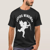 Cupids Wingman Funny Valentinstag Cupid Shirt (Vorderseite)