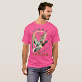 Cupid's Wingman Valentine's Day Duck Junting T-Shirt (Vorne ganz)