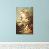 Cupids Ziel von 'Les Amours des Dieux' Leinwanddruck (Insitu (Holzboden))