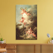 Cupids Ziel von 'Les Amours des Dieux' Leinwanddruck (Insitu (Wohnzimmer))