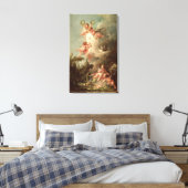 Cupids Ziel von 'Les Amours des Dieux' Leinwanddruck (Insitu (Schlafzimmer))