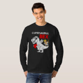 Cupidsaurus Rex Dab Herz Dino Kindermädchen Wert T-Shirt (Vorne ganz)