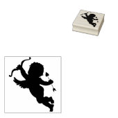 Cupie Silhouette Art Briefmarke Gummistempel (Stempel)