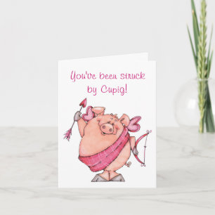 Cupig - Valentine Card Feiertagskarte