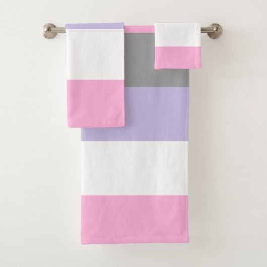 Cupioromantic Pride Flag Badhandtuch Set (Insitu)