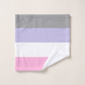 Cupioromantic Pride Flag Badhandtuch Set (Waschlappen)