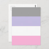 Cupioromantic Pride Flag Postkarte (Vorne/Hinten)