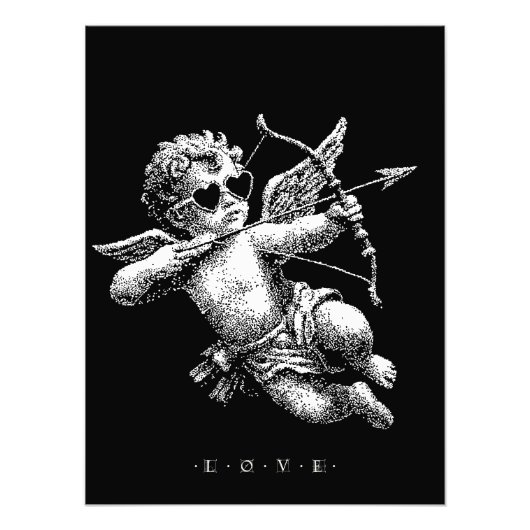 Cupir of Love Foam Core Board Fotodruck (Vorne)