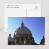 Cupola der Kirche St. Peters - Postkarte (Vorne/Hinten)