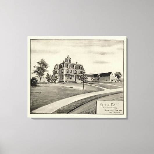 Cupola Farm Leinwanddruck (Vorderseite)
