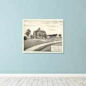 Cupola Farm Leinwanddruck (Insitu (Holzboden))