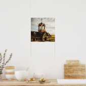 Cupola, traditioneller Rotziegel Poster (Küche)