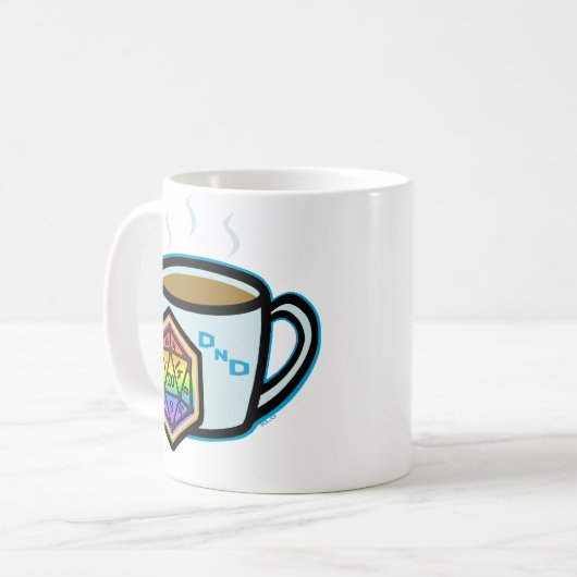 Cupp-o-DND Kaffeetasse (Vorderseite Links)