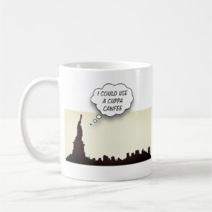 Cuppa Cawfee - Eine MisterP-Tasse Kaffeetasse