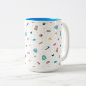 Cuppa die Lieblinge des Paddys - Kunst durch Irina Zweifarbige Tasse (VorderseiteRechts)