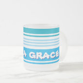 Cuppa Grace Mattiert Glass Tasse (VorderseiteRechts)