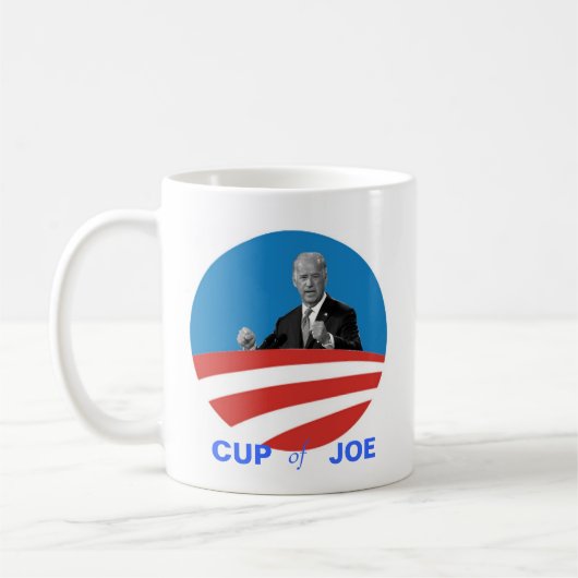 Cuppa Joe Biden - Heck Kaffeetasse (Links)