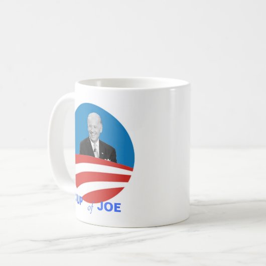 Cuppa Joe Biden Tasse - Lachen (Vorderseite Links)