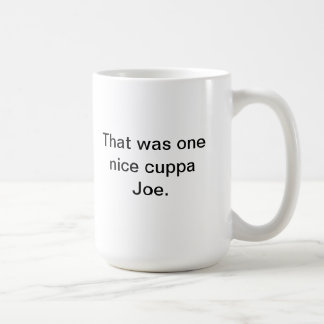 Cuppa Joe Kaffeetasse