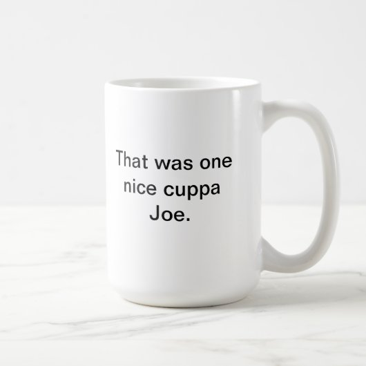 Cuppa Joe Kaffeetasse (Rechts)