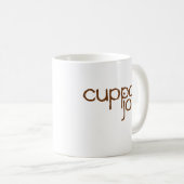 cuppa Joe-Logo im Braun - Kaffeetasse (VorderseiteRechts)