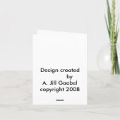 Cuppa-Karte Karte (Rückseite)