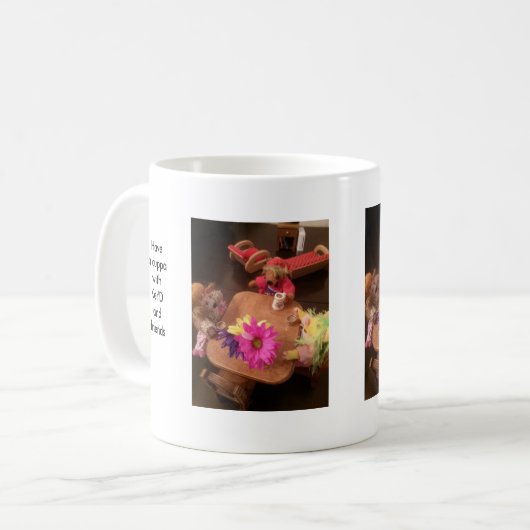 Cuppa mit Ker'D und Freunden Kaffeetasse (Vorderseite Links)