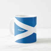 cuppa / srubag Schottisch-Gälisch (Gàidhlig) Kaffeetasse (Vorderseite Links)