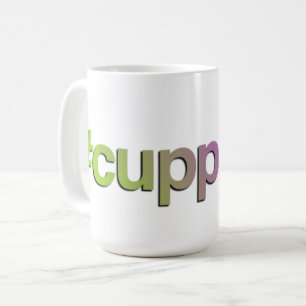 #cuppatea Modern Tee Tasse