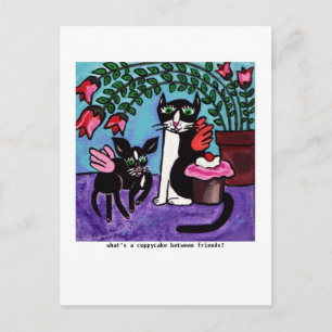 Cuppycake Friends Postcard Postkarte