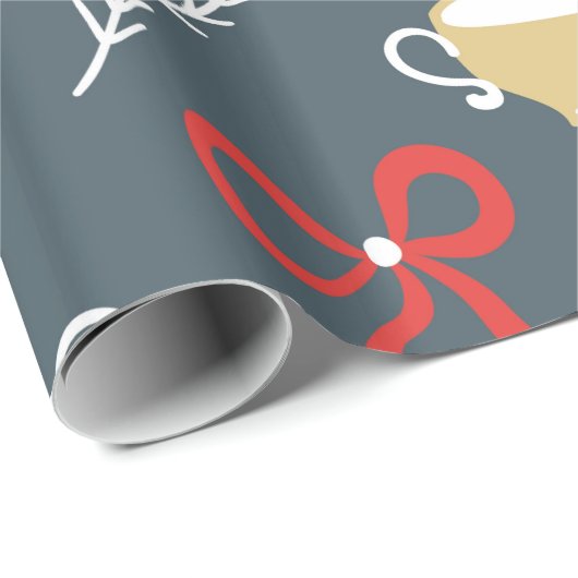Cups Bugs Mistletoe und Brandzweige Geschenkpapier (Rolleneckpunkt)