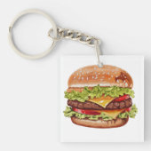 Cups burger schlüsselanhänger (Vorderseite)