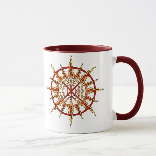 Cups der ersten Nationen schenken Native Art Trave Tasse (Rechts)
