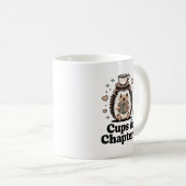 Cups & Kapitel Warmer Igel Herbst gemütlich Kaffeetasse (VorderseiteRechts)
