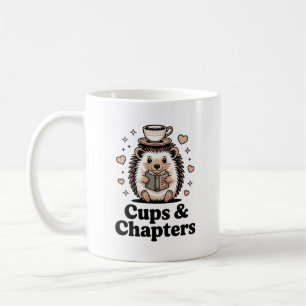 Cups & Kapitel Warmer Igel Herbst gemütlich Kaffeetasse