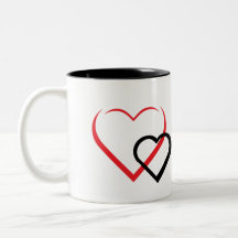 Cups Liebe/Herzdesign Kaffeemaschine Tasse/Perfekt