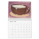 Cups Of Color by Clancy Calendar Kalender (Feb 2027)