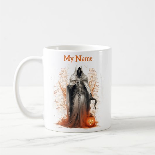 Cups: Personalisierter Cup zu Halloween Kaffeetasse (Links)