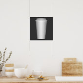 Cups Poster (Küche)